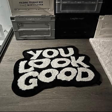 "You Look Good" Rug