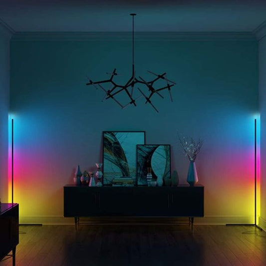 RGB Corner Floor Lamp