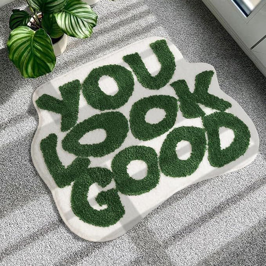 "You Look Good" Rug