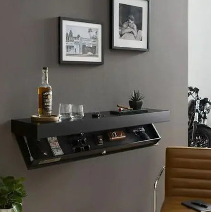 Secret Storage Wall Shelf