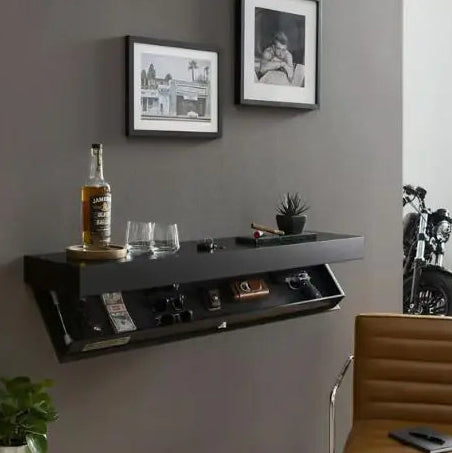 Secret Storage Wall Shelf