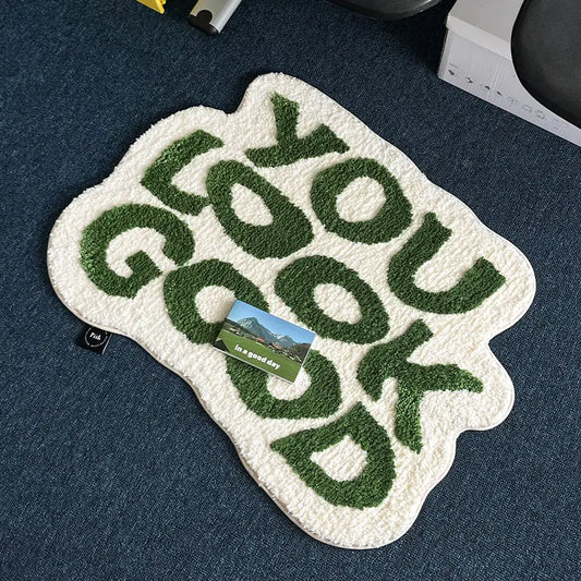 "You Look Good" Rug